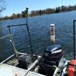 setting the "slow no wake" buoys